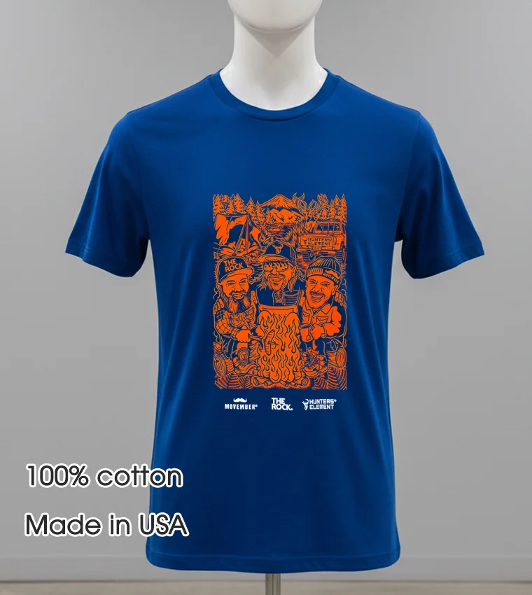 Hunters Element X Rock Drive X Movembe - navy-shirt Hunters Element X Rock Drive X Movembe Navy Shirt 1