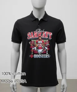 Indiana Hoosiers 13 Elijah Sarratt Vintage graphic retro shirt
