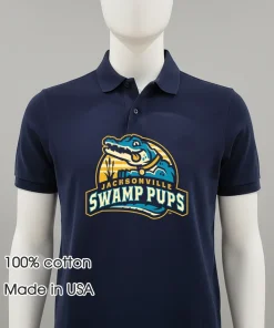 Jacksonville Swamp Pups logo shirt