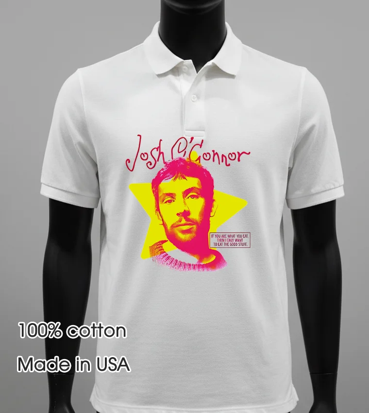 Josh Oconnor If You Are What You Eat The I Only Want To Eat Vintage White T Shirt 2