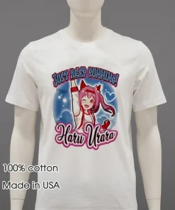 Just Keep Running Haru Urara cartoon shirt