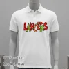 Lancers Grinch Christmas Text White T Shirt 1