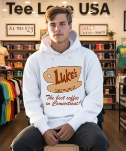 Lukes Stars Hollow The Best Coffee In Connecticut funny colorful t-shirts