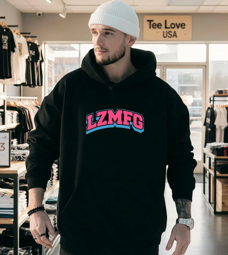Lzmfg Collegiate Shirt - hoodie-black Lzmfg Collegiate Shirt Hoodie Black