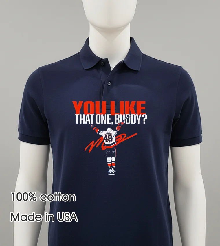 Matthew Schaefer You Like That One Buddy Hockey - balck-shirt Matthew Schaefer You Like That One Buddy Hockey Balck Shirt 1