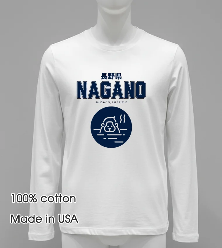 Nagano Prefecture Japan - white-t-shirt Nagano Prefecture Japan White T Shirt 2