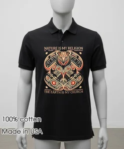 Nature is my Religion The Earth is my Church shirt