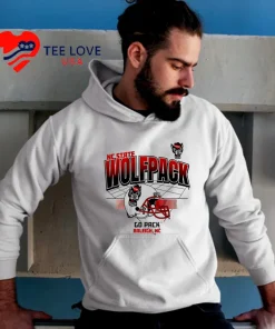 Nc State Football Helmet Grid Go Pack Raleigh Nc Shirt