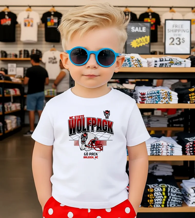 Nc State Football Helmet Grid Go Pack Raleigh Nc Shirt - 7 Nc State Football Helmet Grid Go Pack Raleigh Nc Shirt 7