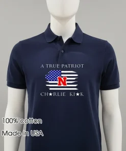 Nebraska cornhuskers charlie kirk true patriot 2025 turning point usa shirt