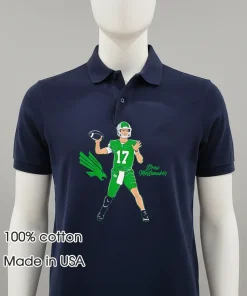 North Texas Football drew mestemaker superstar pose shirt