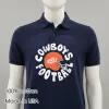 Oklahoma State University Cowboys Football Helmet Retro Balck Shirt 1