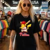 Philadelphia Phillies Pikachu Shirt Black T Shirt