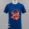 Reindeer Like A Red Nose Christmas Navy Shirt 1