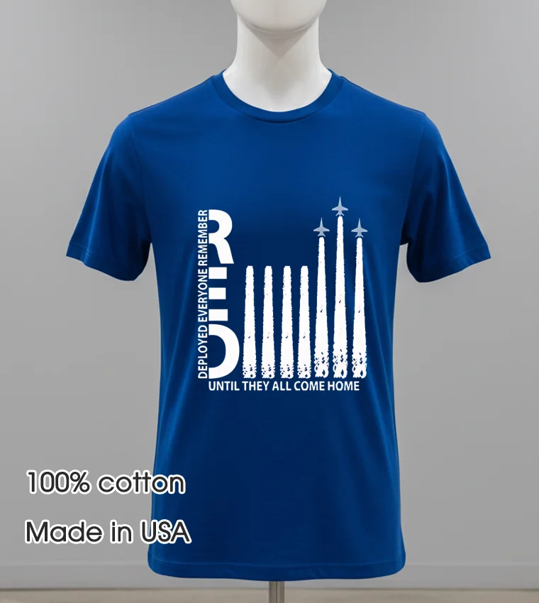 Remember Everyone Deployed - navy-shirt Remember Everyone Deployed Navy Shirt 1