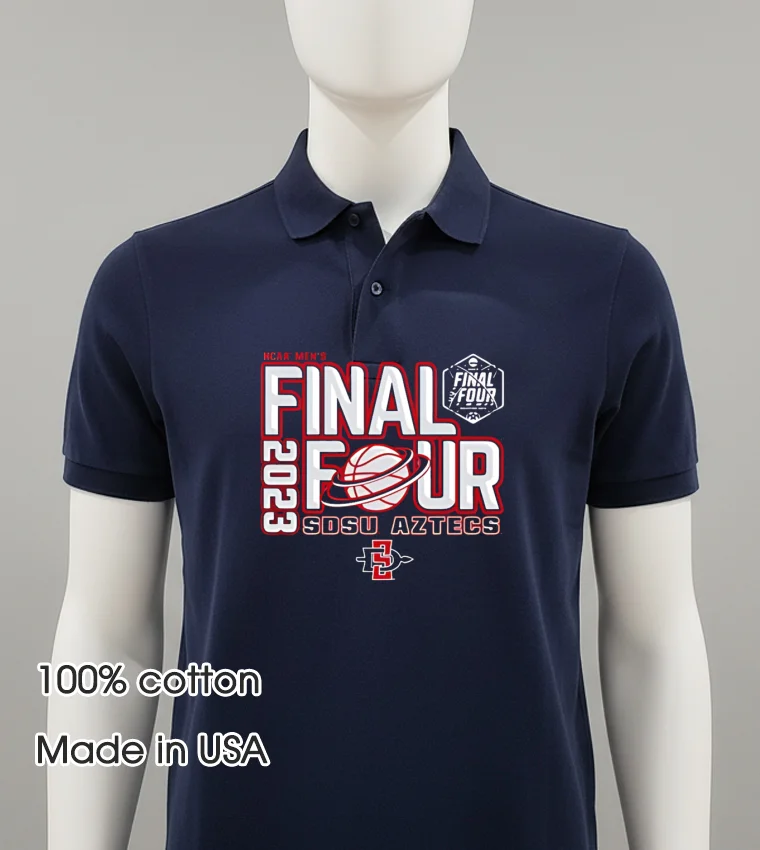 Sdsu Aztecs Final Four Balck Shirt 1