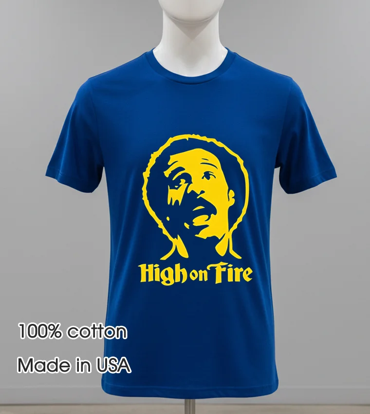 Slash High On Fire Richard Pryor Navy Shirt 1