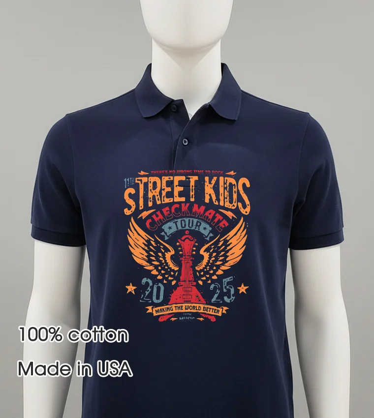 Street Kids Checkmate Tour 2025 Making The World Better Balck Shirt 1