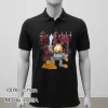 The Fat Cat Sir Eatalot Retro Balck Shirt 2