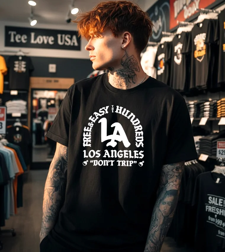 The Hundreds Don’t Trip - black t-shirt The Hundreds Don’t Trip Black T Shirt