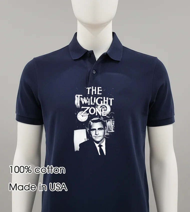 The Twilight Zone Retro Balck Shirt 1