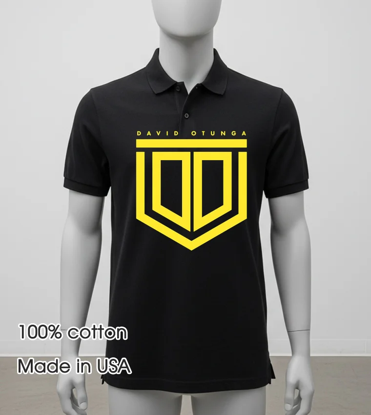 Wwe Smackdown David Otunga Badge Balck Shirt 2